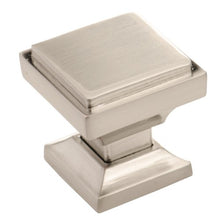 Load image into Gallery viewer, Brushed Nickel Square Cabinet Knobs - 22-G5CD-XCFI