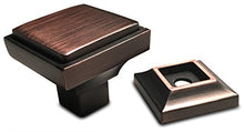Load image into Gallery viewer, Oil Rubbed Bronze Square Cabinet Knobs - UQ-EB6W-FNZ2