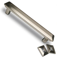 Load image into Gallery viewer, Brushed Nickel Drawer Pulls - SHKM005-SN-5