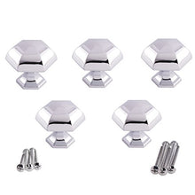 Load image into Gallery viewer, Polished Chrome Round Cabinet Knobs - SHKM023-CHR-5