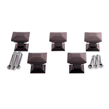 Load image into Gallery viewer, Oil Rubbed Bronze Kitchen Cabinet Knobs - SHKM006-ORB-5