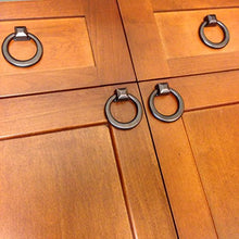 Load image into Gallery viewer, Oil Rubbed Bronze Ring Pulls - SHKM3282-ORB-5