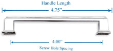 Load image into Gallery viewer, Polished Chrome Cabinet Pulls - SH0660-101-CHR-5