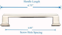 Load image into Gallery viewer, Brushed Nickel Cabinet Pulls - SH0660-101-SN-5