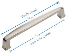 Load image into Gallery viewer, Brushed Nickel Drawer Pulls - SH0816-160-SN-5