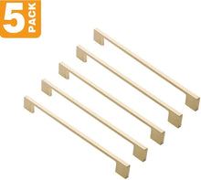 Load image into Gallery viewer, Brushed Brass Cabinet Handles - SH3229-224-BRS-5