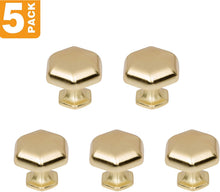 Load image into Gallery viewer, Brushed Brass Cabinet Knobs - SHKM023-BRS-5