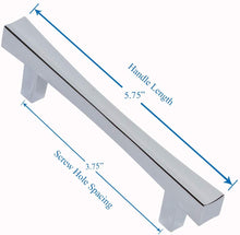 Load image into Gallery viewer, Polished Chrome Cabinet Handles - SHKM027-CHR-5