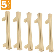 Load image into Gallery viewer, Brushed Brass Cabinet Handles - SHKM028-BRS-5