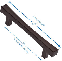 Load image into Gallery viewer, Oil Rubbed Bronze Cabinet Drawer Pulls - SHKM028-ORB-5