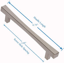 Load image into Gallery viewer, Brushed Nickel Cabinet Handles - SHKM028-SN-5