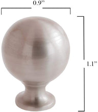 Load image into Gallery viewer, Brushed Nickel Cabinet Knobs - SHKM3333-SN-5