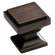 Load image into Gallery viewer, Oil Rubbed Bronze Square Cabinet Knobs - UQ-EB6W-FNZ2
