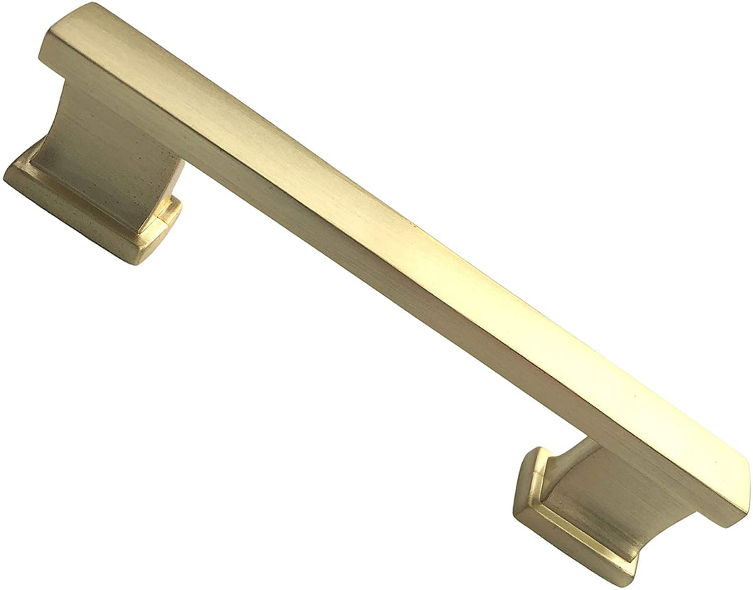 Satin Brass Cabinet Pulls - SH4074-96-BRS-5
